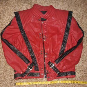 Michael Jackson Thriller Leather Jacket 42 Mens S/M